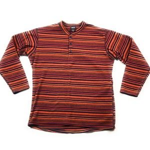 Vintage Patagonia Capilene Button Striped Fleece